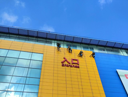 高空室外幕墻鋁單板臟了怎么清潔？